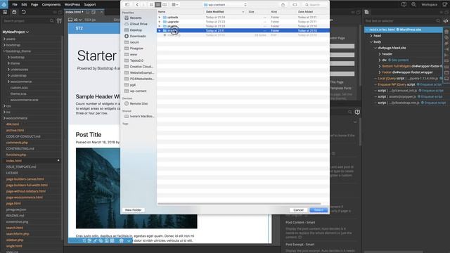 Getting started with WP Starter Theme 2 смотреть онлайн