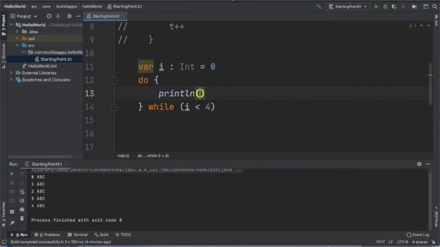 Mastering Kotlin - 027 - Kotlin while & do-while Loop - Kotlin Tutorial Bangla смотреть онлайн