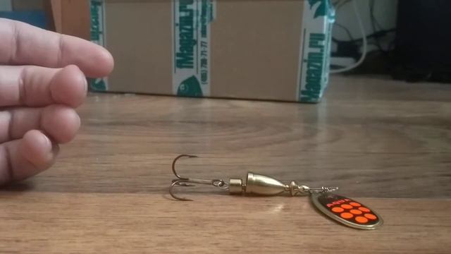 Обзор блесны Aqua Comet Bell по заказу Fmagazin смотреть онлайн