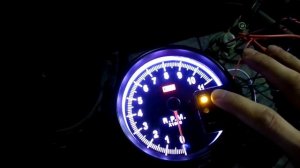 5» RPM 11000K Auto Tachometer 7 Color LED Тахометр в нексию.
