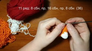 Лисичка амигуруми крючком | Мастер-класс | 1 часть - голова лисички