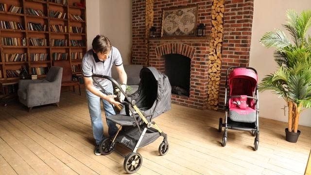 Коляска прогулочная Everflo Spinny E-900 смотреть онлайн