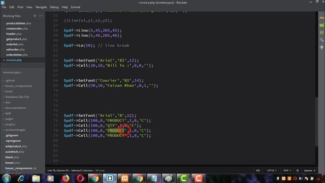 113 | Billing Invoice in php part 4 Static Invoice| PHP 8||#code смотреть онлайн