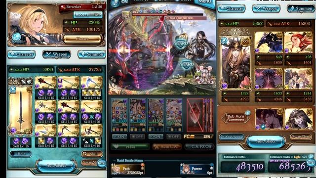 [GBF] Beelzebub Solo No reload : Why does Berserker go berserk? Feat Rei (Dark hades) バブHLソロ [グラブル смотреть онлайн