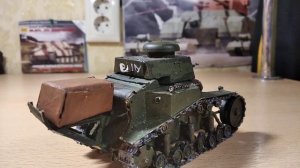 Сборная модель танка мс1  масштаб 1 35
