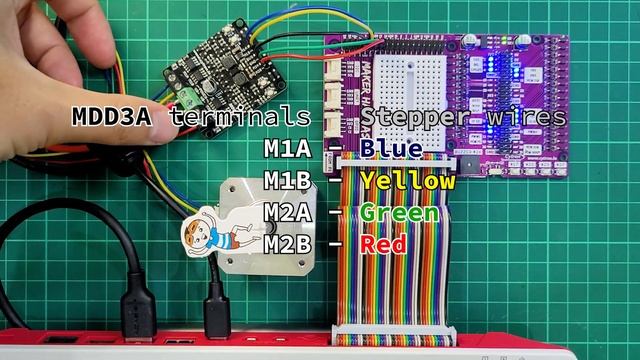 Maker HAT Base, allows you to easily access the Raspberry Pi 400 GPIO pins смотреть онлайн