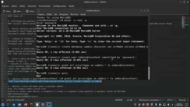 Instalação do Zabbix no CentOS 8 e Fedora 35 смотреть онлайн