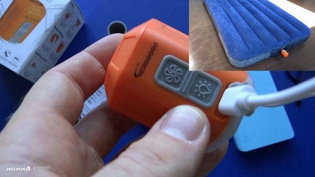 Тестирую, качает, светит, вакуумирует! Насос Aerogogo GIGA Pump 4.0 смотреть онлайн