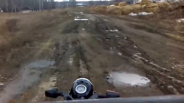 19 апреля 2015 г. Едим домой с водопада на трицикле. смотреть онлайн