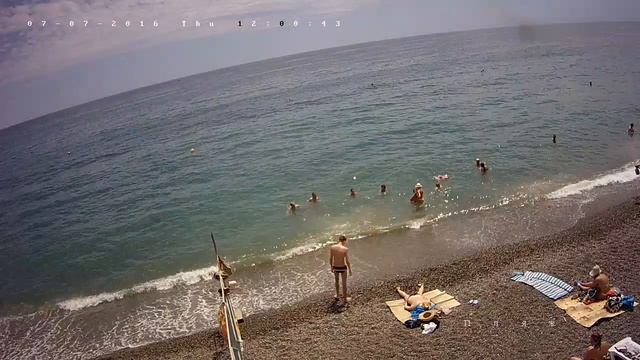 Вебкамера "Пляж Дубны". Запись 07.07.2016 12:00:02 смотреть онлайн