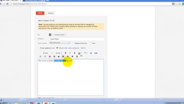 How To Insert a Hyperlink in a Forum Post смотреть онлайн