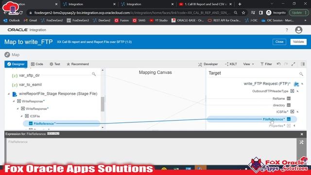 3. Send BI Report output file over SFTP server | Create integration to send report data over SFTP смотреть онлайн