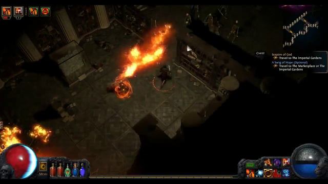 Path of Exile Scion Dual totem Burn it all :D смотреть онлайн