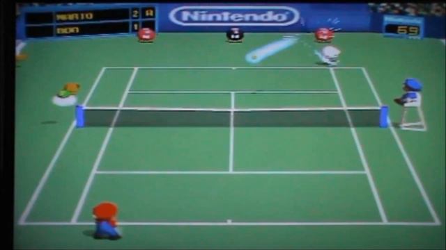 MARIO TENNIS para NINTENDO 64 (2000) Análisis y Crítica смотреть онлайн