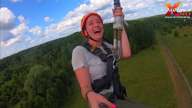 Прыжок с веревкой 65 метров Калуга! Прыгает - Белькова Анастасия! Тула Веревка прыжок смотреть онлайн