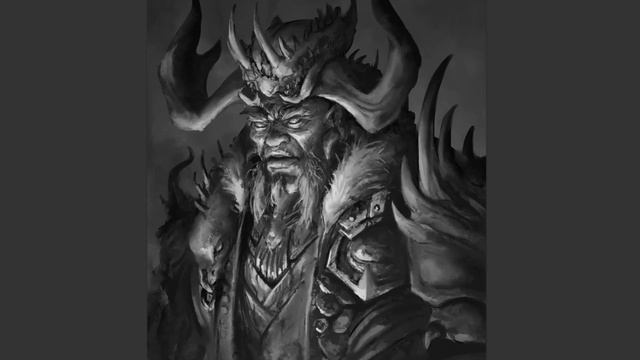 Shaman portrait painting process in Photoshop смотреть онлайн