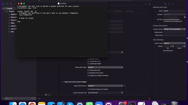 Push Notification with FireBase pod setup in ios смотреть онлайн