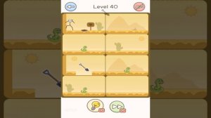 Rescue Me (WEEGOON) - All Levels 31-50 - Gameplay Walkthrough - Funny Stickman Brain Puzzle Game