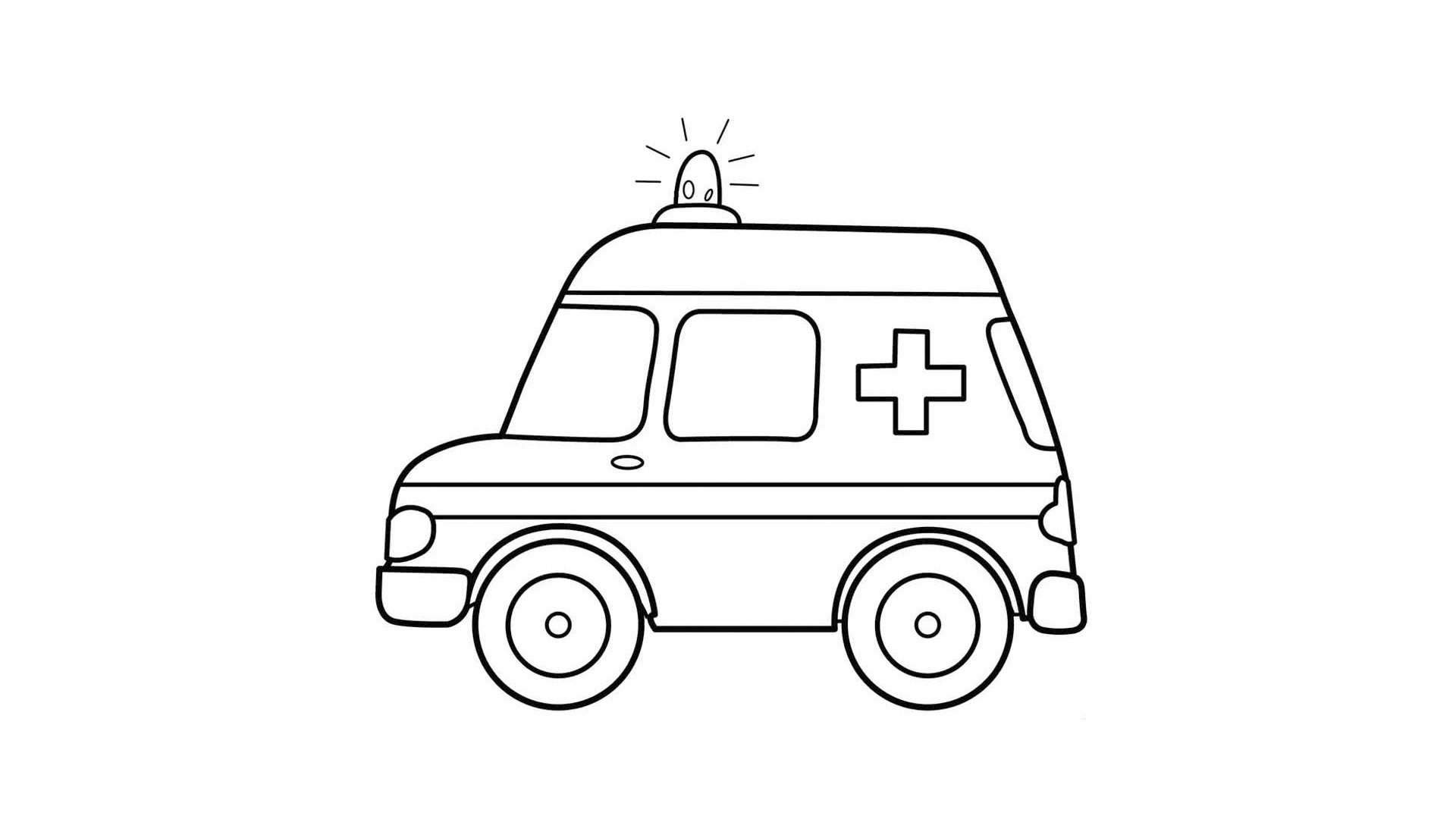 КАК НАРИСОВАТЬ МАШИНУ СКОРОЙ ПОМОЩИ ЛЕГКО И БЫСТРО УЧИМСЯ РИСОВАТЬ смотреть онлайн