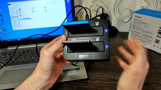 ORICO SSD HDD Hub duplication disk cloning Массив и клонирование жестких дисков. ГОДНОТА! 2020 СУПЕ смотреть онлайн