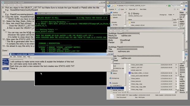 IL-2 Map Static Editor v1.8 (update 23/05/2020) смотреть онлайн