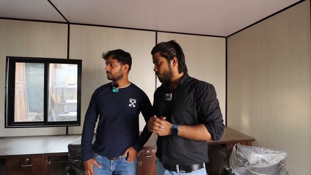 Portable cabin manufacturer in Ahmedabad | cabin house, office, toilet, tea shop | @Sezuvlogs смотреть онлайн