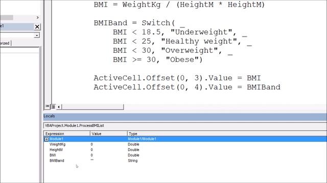 Excel VBA Online Course - 4.1.2 Debugging with Variables смотреть онлайн