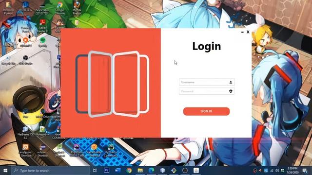Netbeans Login Form With Animation (Included Calling Different Jframe and Custom Buttons!) смотреть онлайн