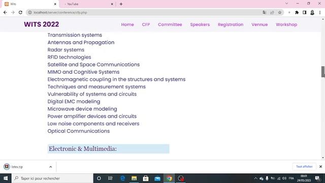 conference management : a dynamic website using html, css, php & mysql database смотреть онлайн