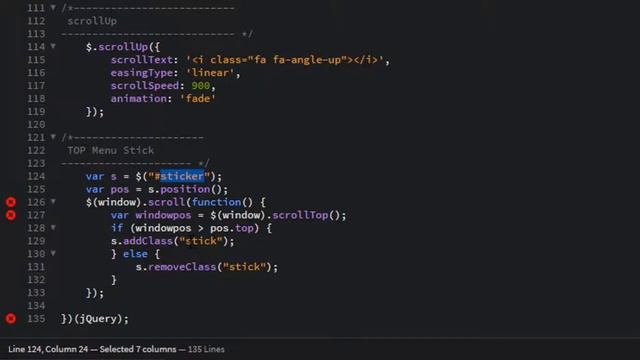 How to stick a navigation menu смотреть онлайн