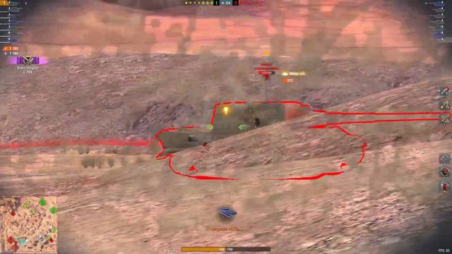 World of Tanks Blitz - B-C 25t - 5,508 DMG - 6 Kills - Full Gameplay смотреть онлайн