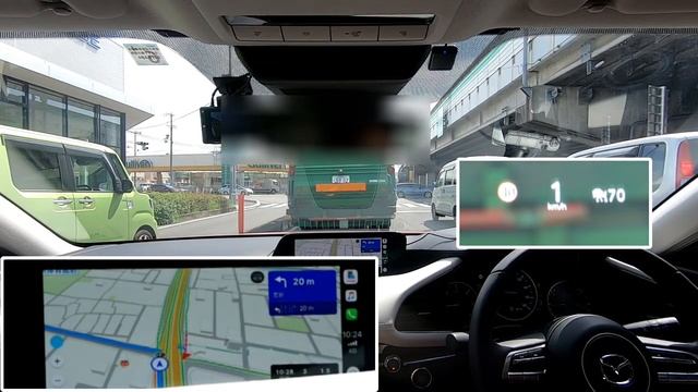 【CarPlay】MAZDA3でナビゲーションを使う　～Yahoo!カーナビ編～ смотреть онлайн