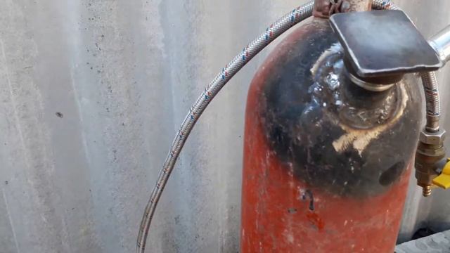 Пескоструй из огнетушителя смотреть онлайн