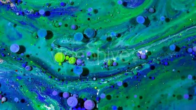 Colorful Ink Spheres on Oil 32 | Stock Footage - Videohive смотреть онлайн
