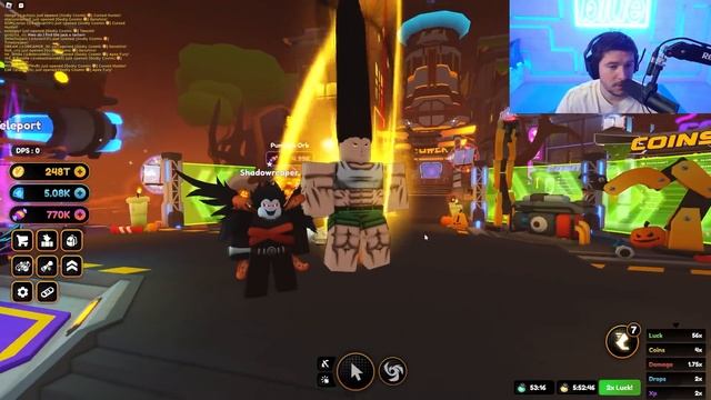 THE HALLOWEEN UPDATE IN ANIME CHAMPIONS SIMULATOR IS AMAZING! смотреть онлайн