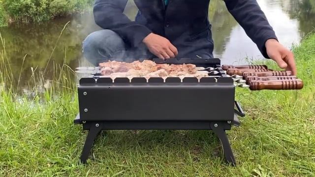 ? Складной мангал «Дипломат» от KOLUNDROV смотреть онлайн