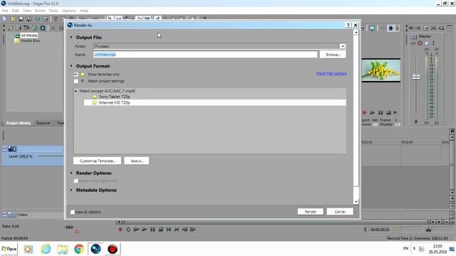 Sony Vegas Pro - Ошибка при создании медиафайла смотреть онлайн