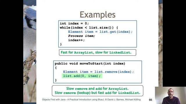 Chapter 4, video 4: ArrayList vs LinkedList смотреть онлайн