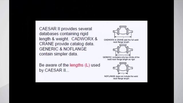 CAESAR II Input Basics 5 of 9 смотреть онлайн