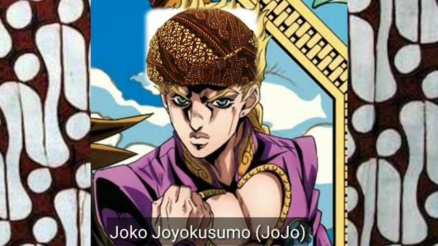 Joko Joyokusumo (JoJo) - Angin emas (giorno theme - golden wind java) смотреть онлайн
