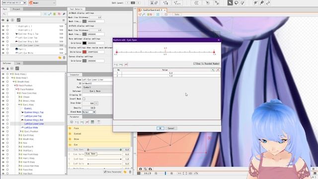 Live2D Full Guide and Tutorial [ Part 6/8 - Rigging Blinking ]【VTuber/Artist】 смотреть онлайн