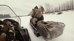 ПОЕЗДКА НА СНЕГОХОДАХ НА РЫБАЛКУ / АКТИВНЫЙ ОТДЫХ