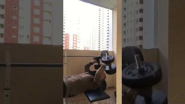 Тренировки каждый день. Тренируюсь дома на свежем воздухе. Самодисциплина. Сила воли. #челендж смотреть онлайн