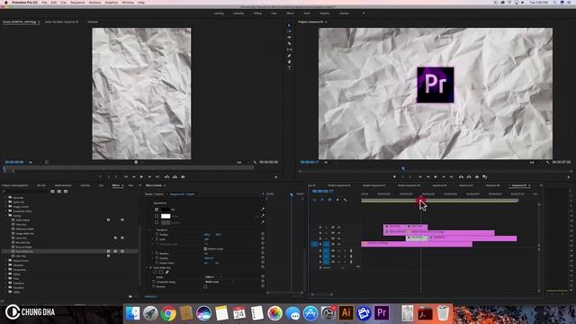 Ink Reveal In Premiere Pro CC2018 Tutorial By  Chung Dha