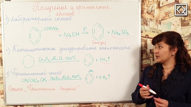 10 класс § 38 "Получение и применение аренов". смотреть онлайн
