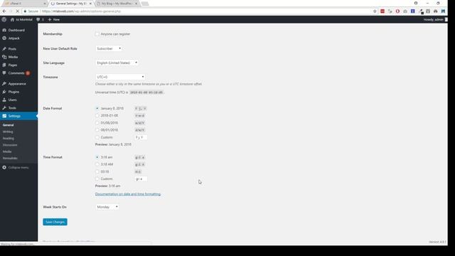 Change Your Site Title and Tagline In WordPress смотреть онлайн