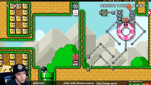 Amazing Basketball Level! Mario Maker NBA Edition! смотреть онлайн