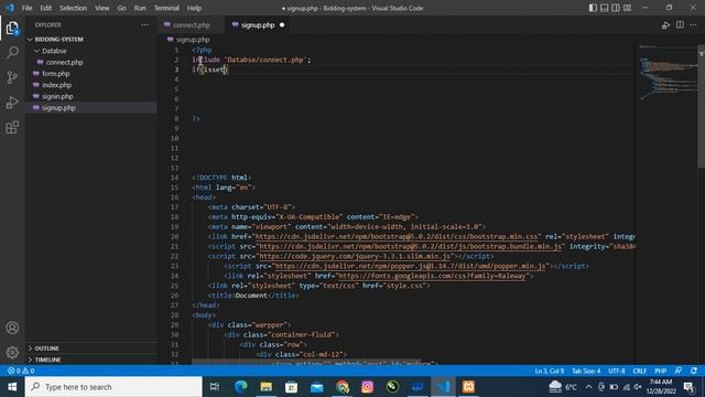 Insert data using php in Database смотреть онлайн