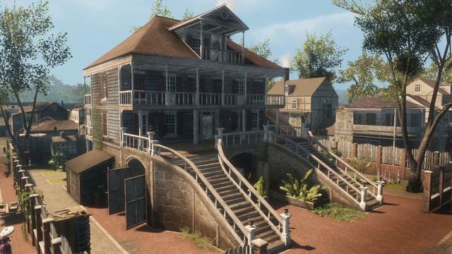 Assassin's Creed: Liberation | New Orleans. De Grandpré mansion. Exterior | Ambiance смотреть онлайн