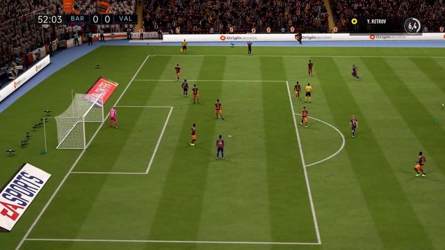 ВАЛЕНСИЯ БАРСЕЛОНА ОТЛИЧНЫЙ МАТЧ - FIFA 20 КАРЬЕРА ИГРОКА #16 смотреть онлайн